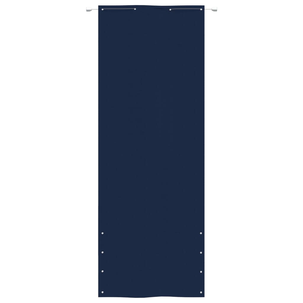 Paravento per Balcone Blu 80x240 cm in Tessuto Oxford - homemem39