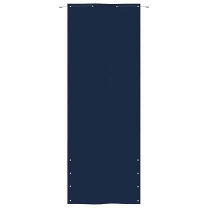 Paravento per Balcone Blu 80x240 cm in Tessuto Oxford - homemem39