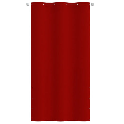 Paravento per Balcone Rosso 120x240 cm in Tessuto Oxford - homemem39