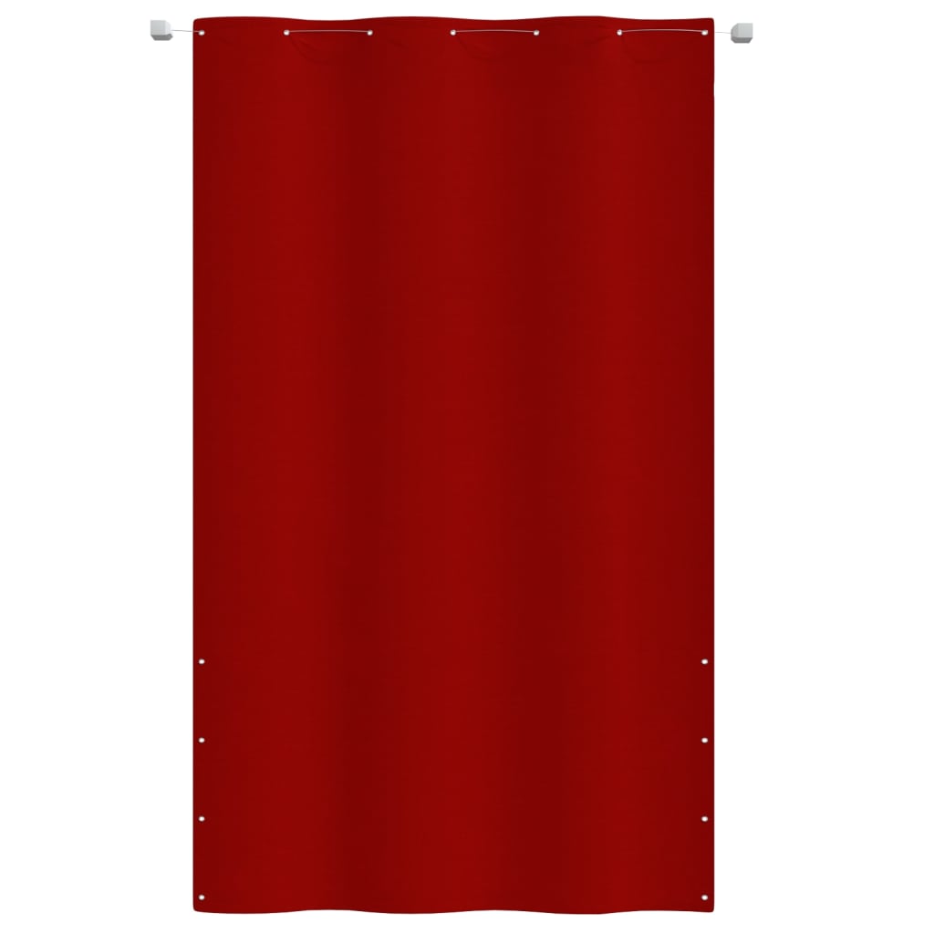 Paravento per Balcone Rosso 140x240 cm in Tessuto Oxford - homemem39