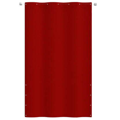 Paravento per Balcone Rosso 140x240 cm in Tessuto Oxford - homemem39