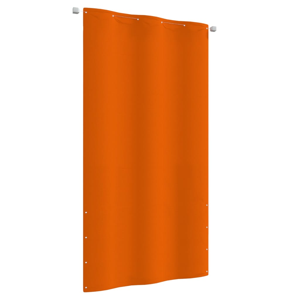 Paravento per Balcone Arancione 120x240 cm in Tessuto Oxford - homemem39