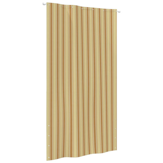 Paravento Balcone Giallo e Arancione 140x240 cm Tessuto Oxford - homemem39