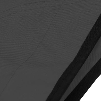 Bimini di Prua con Tendalino a 3 Archi Antracite 183x140x137 cm - homemem39