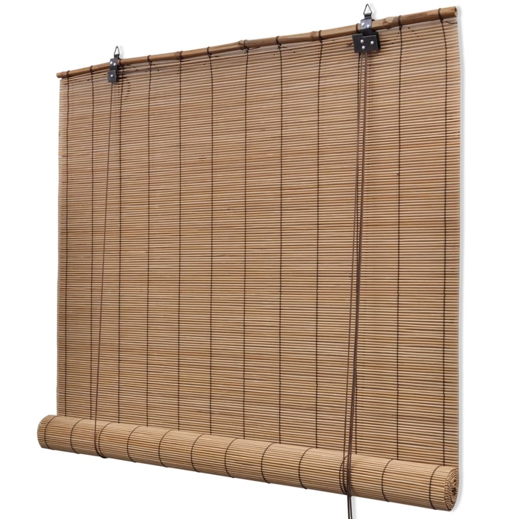 Tende Oscuranti in Bambù 2 pz 100 x 160 cm Marroni - homemem39