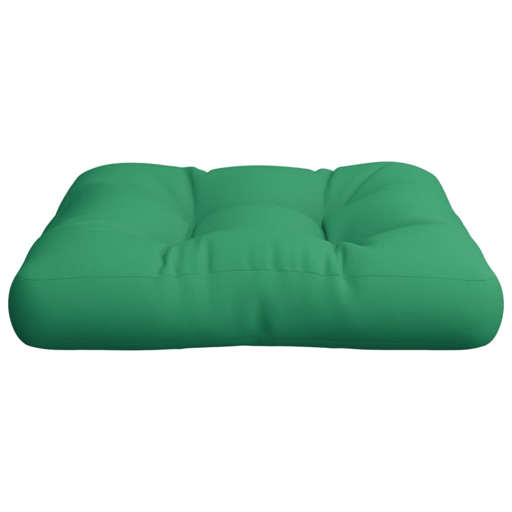 Cuscino per Pallet Verde 60x60x12 cm in Tessuto - homemem39