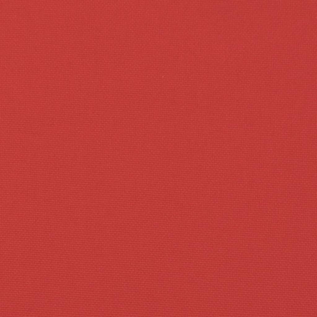 Cuscino per Pallet Rosso 70x70x12 cm in Tessuto - homemem39