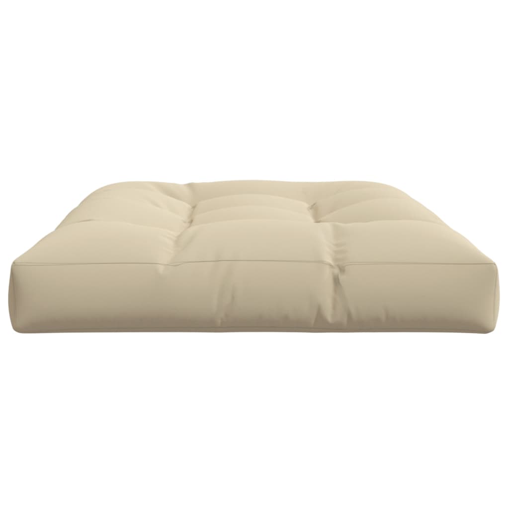 Cuscino per Pallet Beige 120x80x12 cm in Tessuto - homemem39