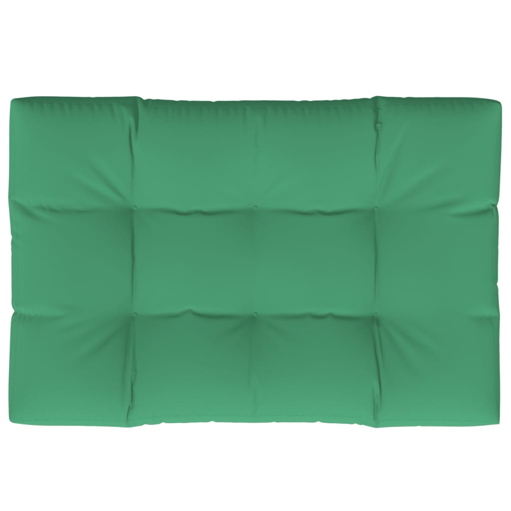 Cuscino per Pallet Verde 120x80x12 cm in Tessuto - homemem39