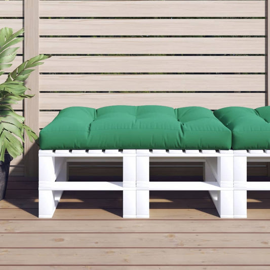 Cuscino per Pallet Verde 120x80x12 cm in Tessuto - homemem39