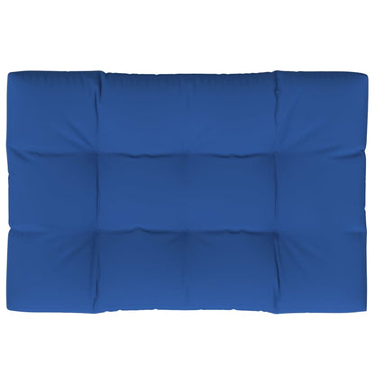 Cuscino per Pallet Blu Reale 120x80x12 cm in Tessuto - homemem39