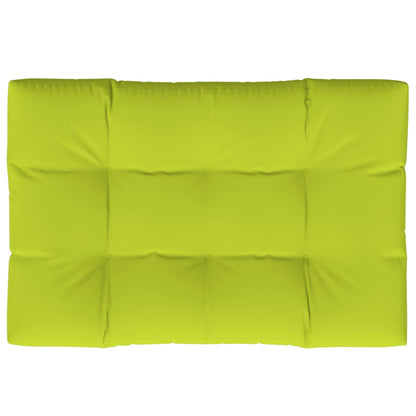 Cuscino per Pallet Verde Brillante 120x80x12 cm in Tessuto - homemem39