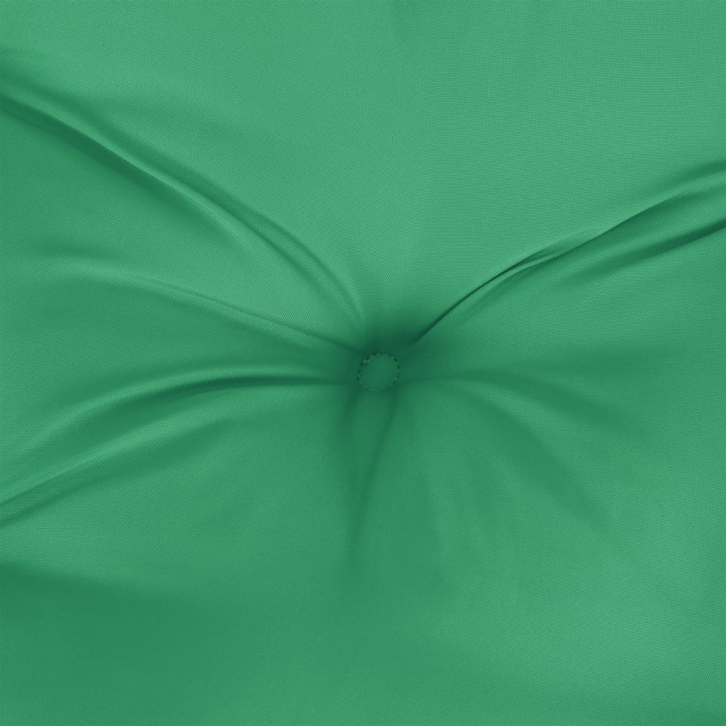 Cuscino per Pallet Verde 60x40x12 cm in Tessuto - homemem39