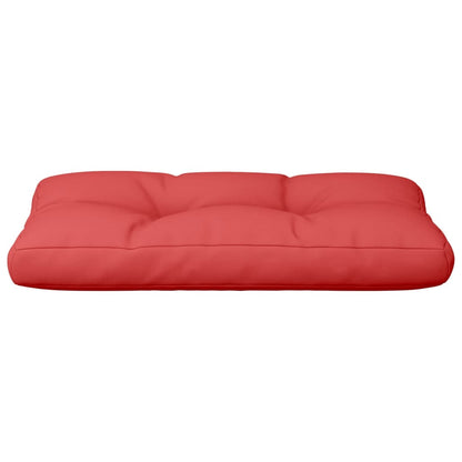 Cuscino per Pallet Rosso 70x40x12 cm in Tessuto - homemem39