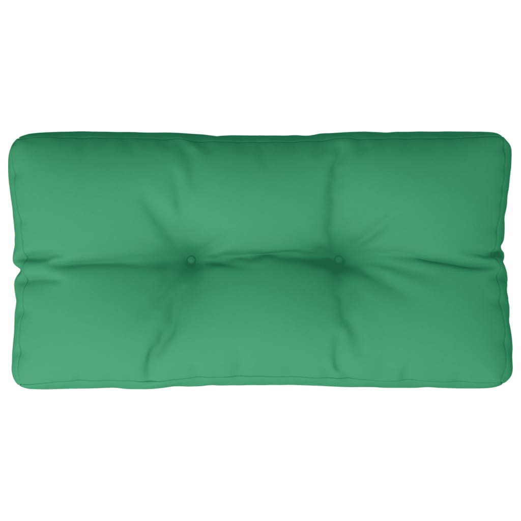 Cuscino per Pallet Verde 80x40x12 cm in Tessuto - homemem39