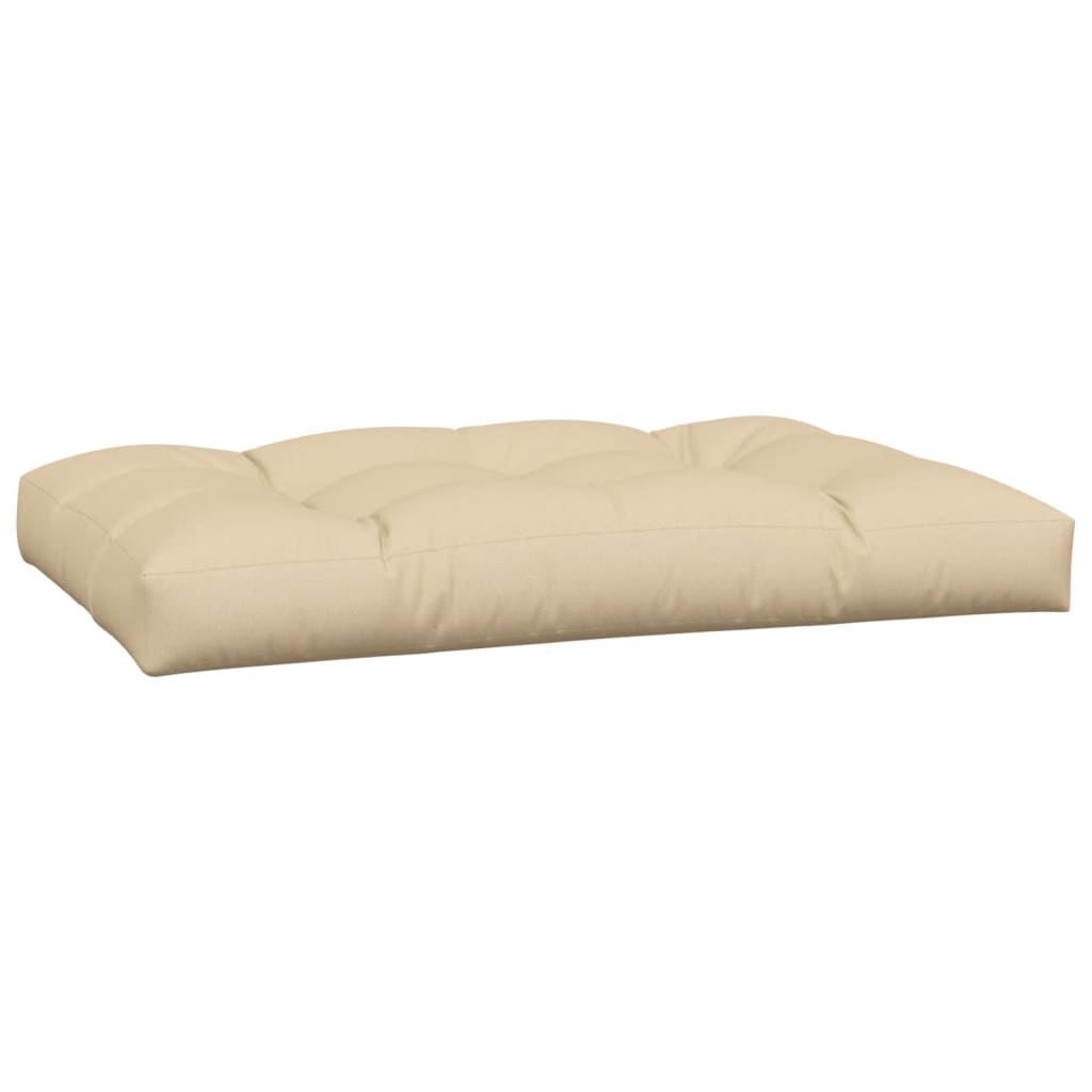 Cuscini per Pallet 3 pz Beige in Tessuto - homemem39