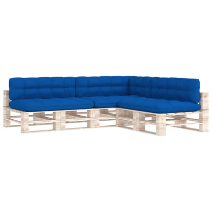 Cuscini per Divano Pallet 7 pz Blu Reale - homemem39