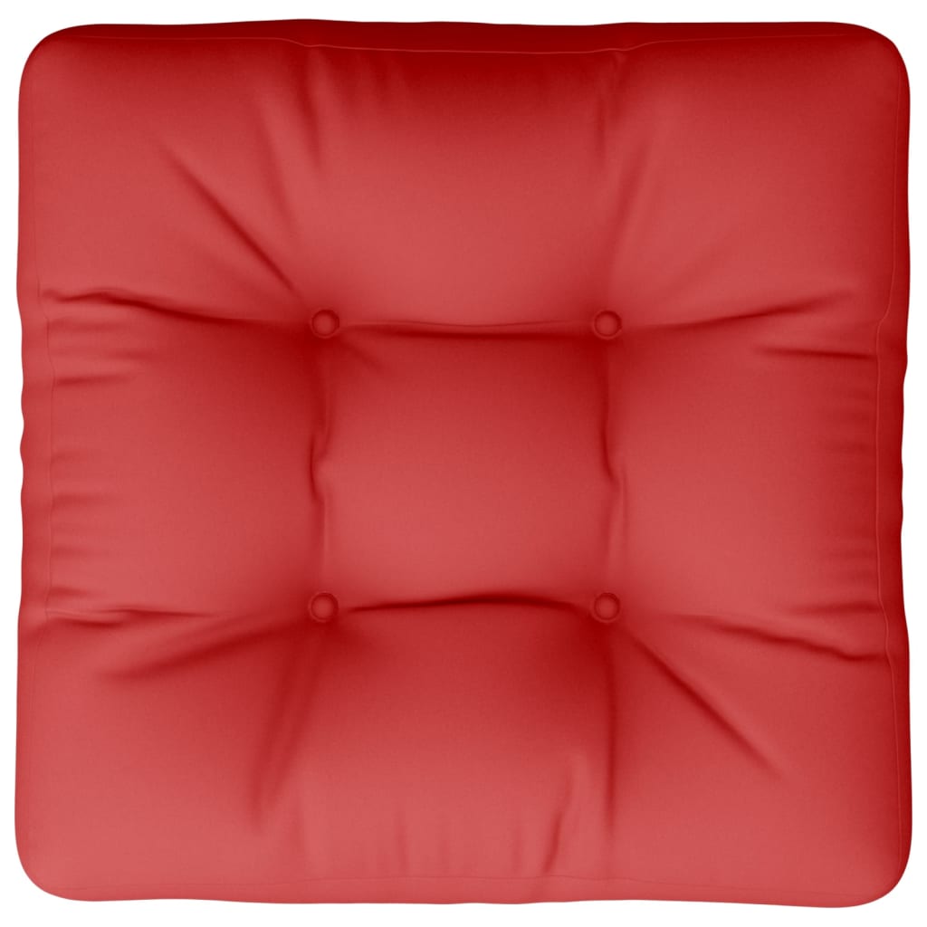 Cuscino per Pallet Rosso in Tessuto - homemem39