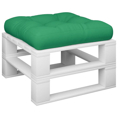 Cuscino per Pallet Verde 58x58x10 cm in Tessuto - homemem39