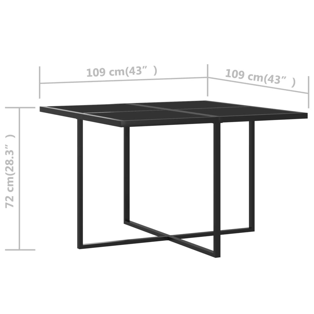 Set da Pranzo da Giardino 5 pz con Cuscini in Polyrattan Grigio - homemem39