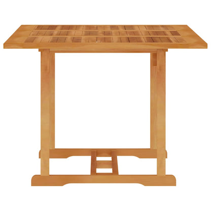 Tavolo da Giardino 150x90x75 cm in Legno Massello di Teak - homemem39