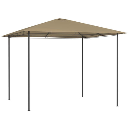 Gazebo 3x3x2,6 m Grigio Talpa 160 g/m² - homemem39