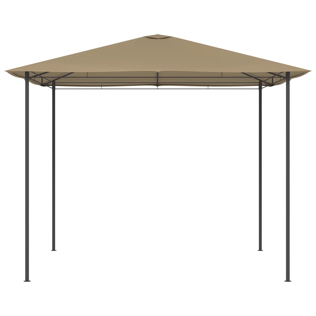 Gazebo 3x3x2,6 m Grigio Talpa 160 g/m² - homemem39