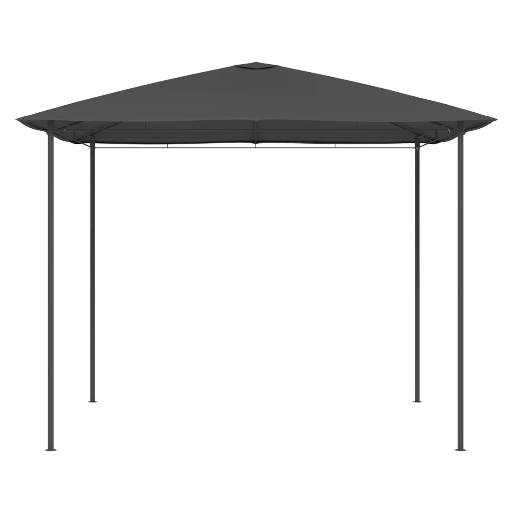 Gazebo 3x3x2,6 m Antracite 160 g/m² - homemem39