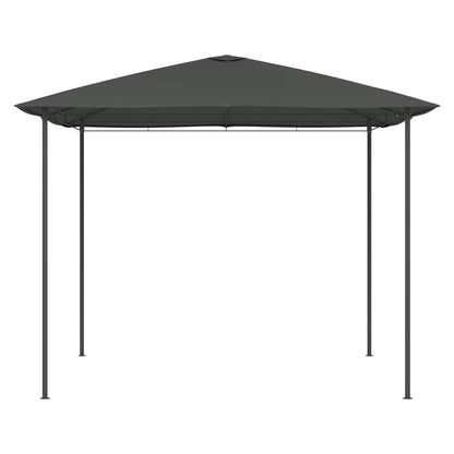 Gazebo 3x3x2,6 m Antracite 160 g/m² - homemem39