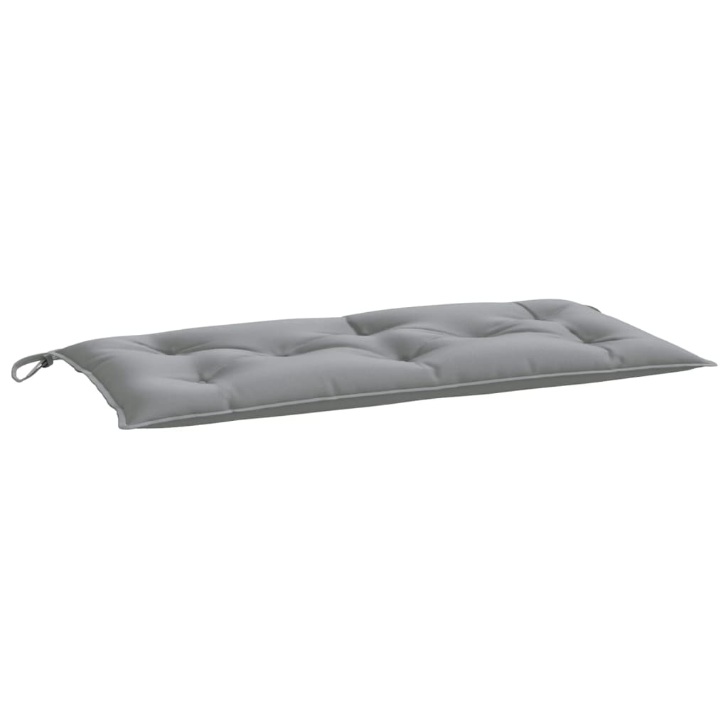 Cuscino per Panca Grigio 100x50x7 cm in Tessuto Oxford - homemem39