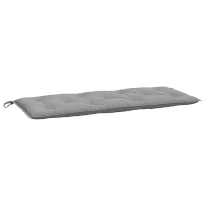 Cuscino per Panca Grigio 120x50x7 cm in Tessuto Oxford - homemem39