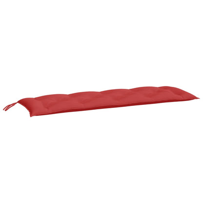 Cuscino per Panca Rosso 150x50x7 cm in Tessuto Oxford - homemem39