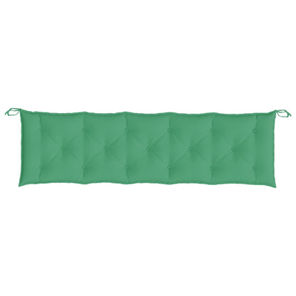 Cuscino per Panca Verde 180x50x7 cm in Tessuto Oxford - homemem39