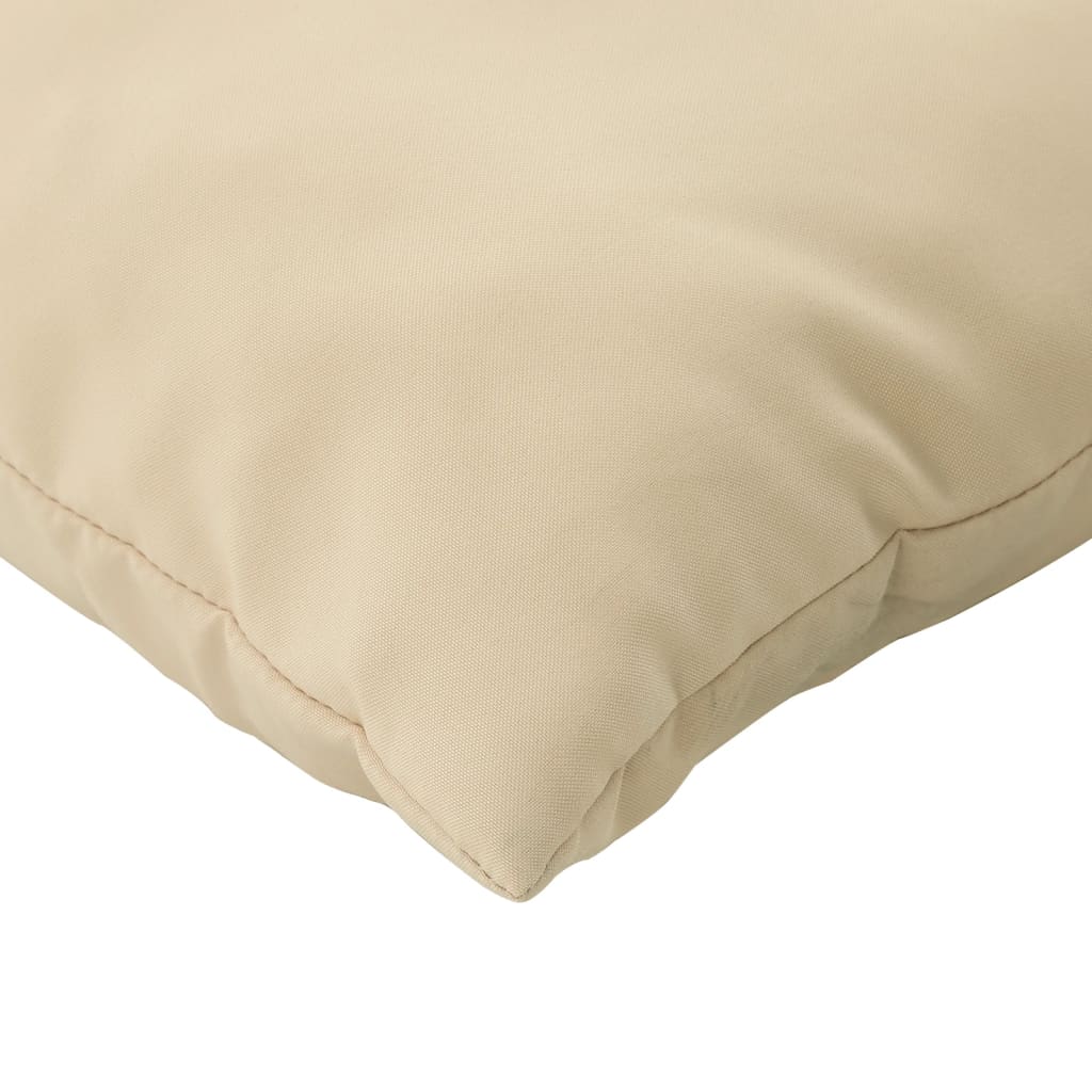 Cuscini per Pallet 3 pz Beige in Tessuto Oxford - homemem39