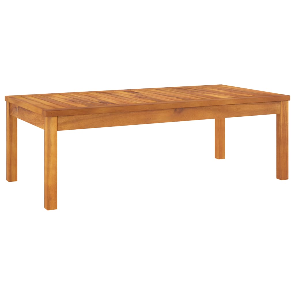 Set Divani da Giardino 9 pz con Cuscini Crema in Legno Acacia - homemem39