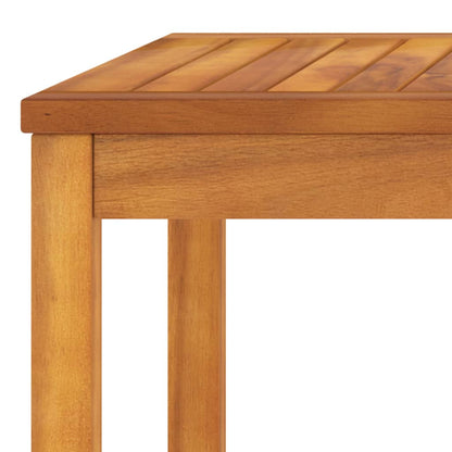 Set Divani da Giardino 9 pz con Cuscini Crema in Legno Acacia - homemem39