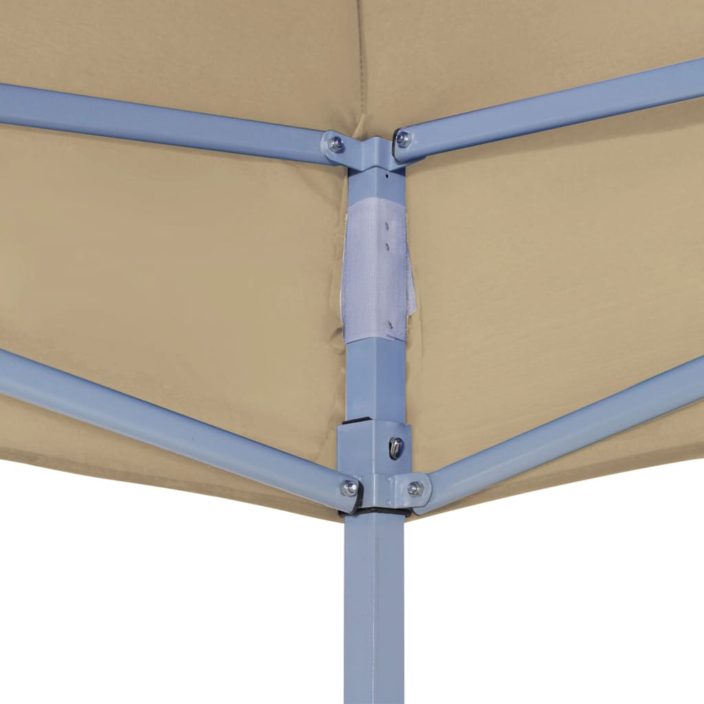 Tetto per Tendone per Feste 3x3 m Beige 270 g/m² - homemem39