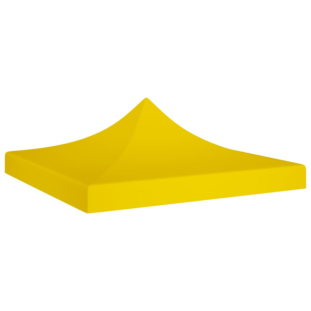 Tetto per Tendone per Feste 3x3 m Giallo 270 g/m² - homemem39