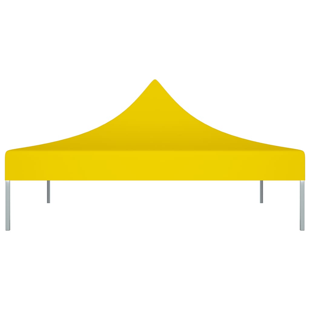 Tetto per Tendone per Feste 3x3 m Giallo 270 g/m² - homemem39