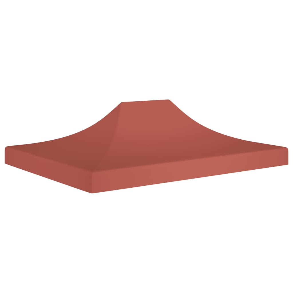 Tetto per Tendone per Feste 4x3 m Terracotta 270 g/m² - homemem39