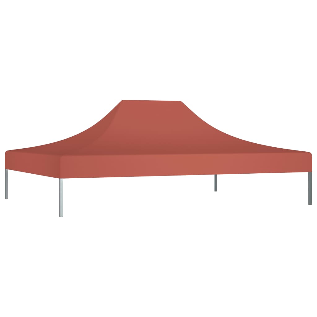 Tetto per Tendone per Feste 4x3 m Terracotta 270 g/m² - homemem39