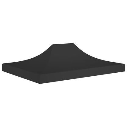 Tetto per Tendone per Feste 4x3 m Nero 270 g/m² - homemem39