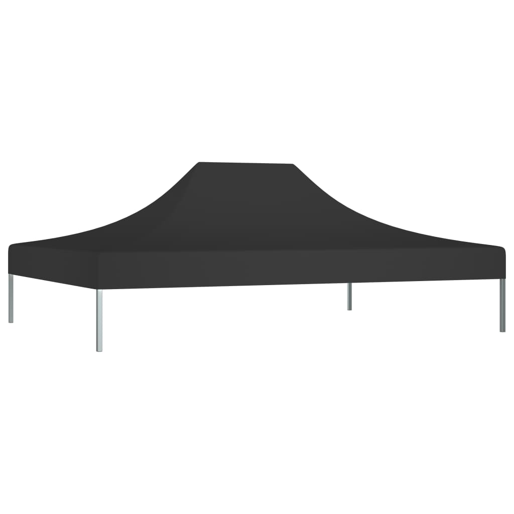 Tetto per Tendone per Feste 4x3 m Nero 270 g/m² - homemem39