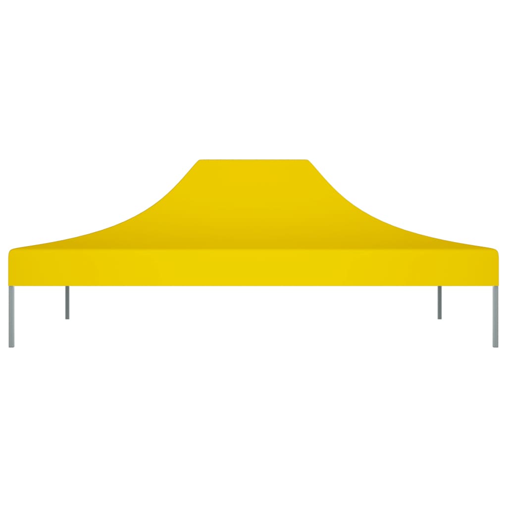 Tetto per Tendone per Feste 4x3 m Giallo 270 g/m² - homemem39