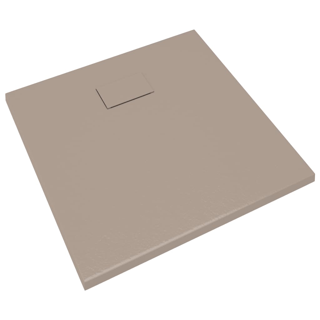 Piatto Doccia in SMC Marrone 80x80 cm - homemem39