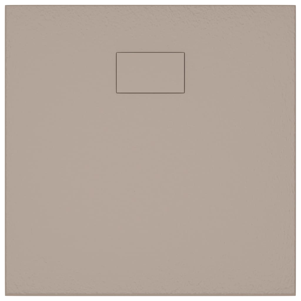 Piatto Doccia in SMC Marrone 80x80 cm - homemem39