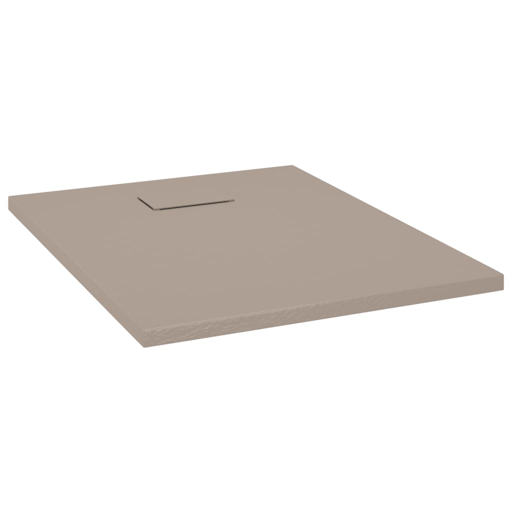 Piatto Doccia in SMC Marrone 90x70 cm - homemem39