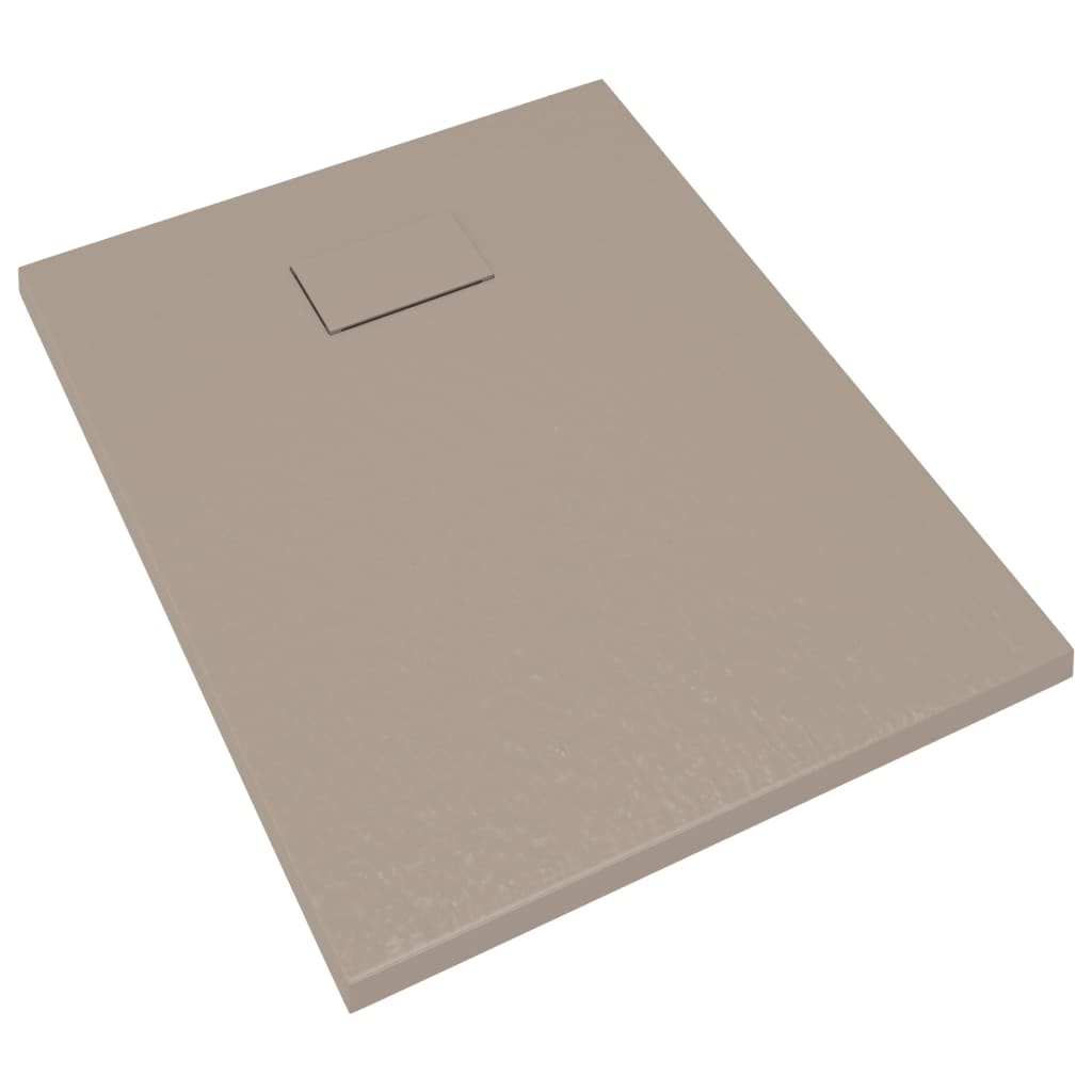 Piatto Doccia in SMC Marrone 90x70 cm - homemem39