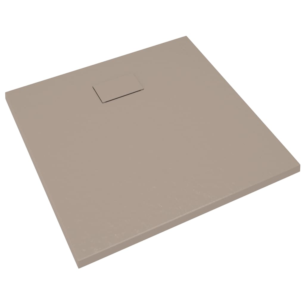 Piatto Doccia in SMC Marrone 90x80 cm - homemem39