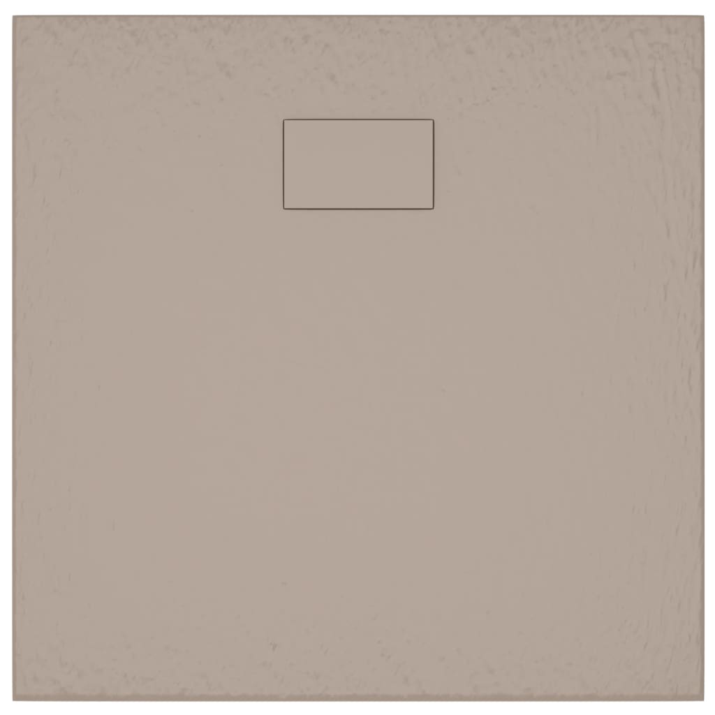 Piatto Doccia in SMC Marrone 90x80 cm - homemem39